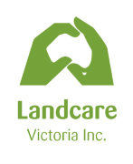Landcare Victoria Inc caring hands logo